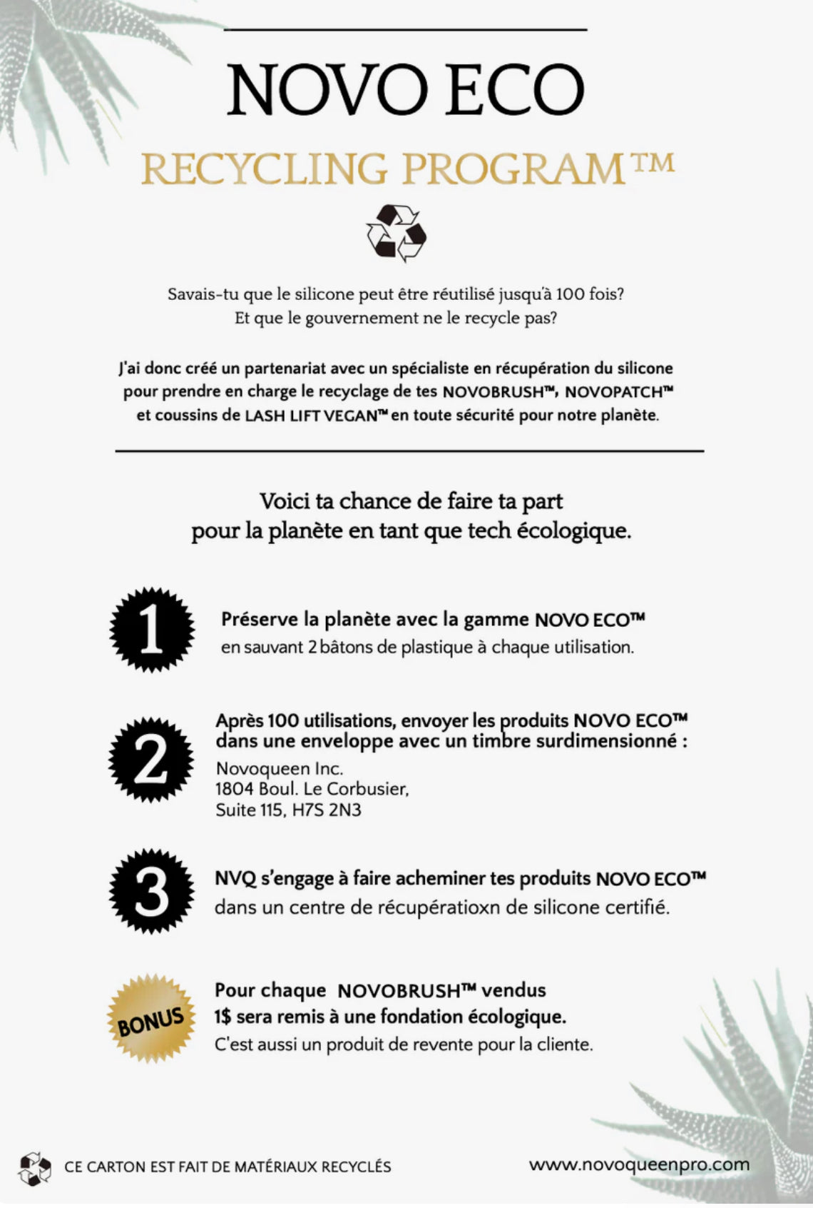 Fiberless NovoTip™ Applicator Tips (100x)