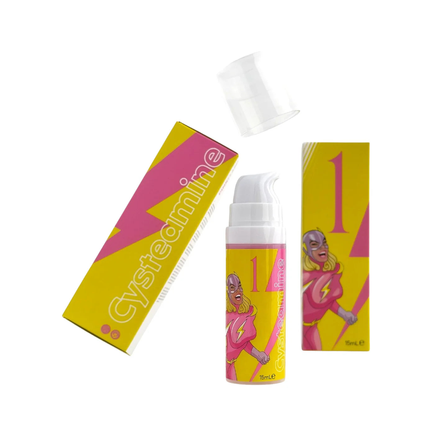 Organic Flash Korean Cysteamine System for Lashes & Brows by Pink Flash