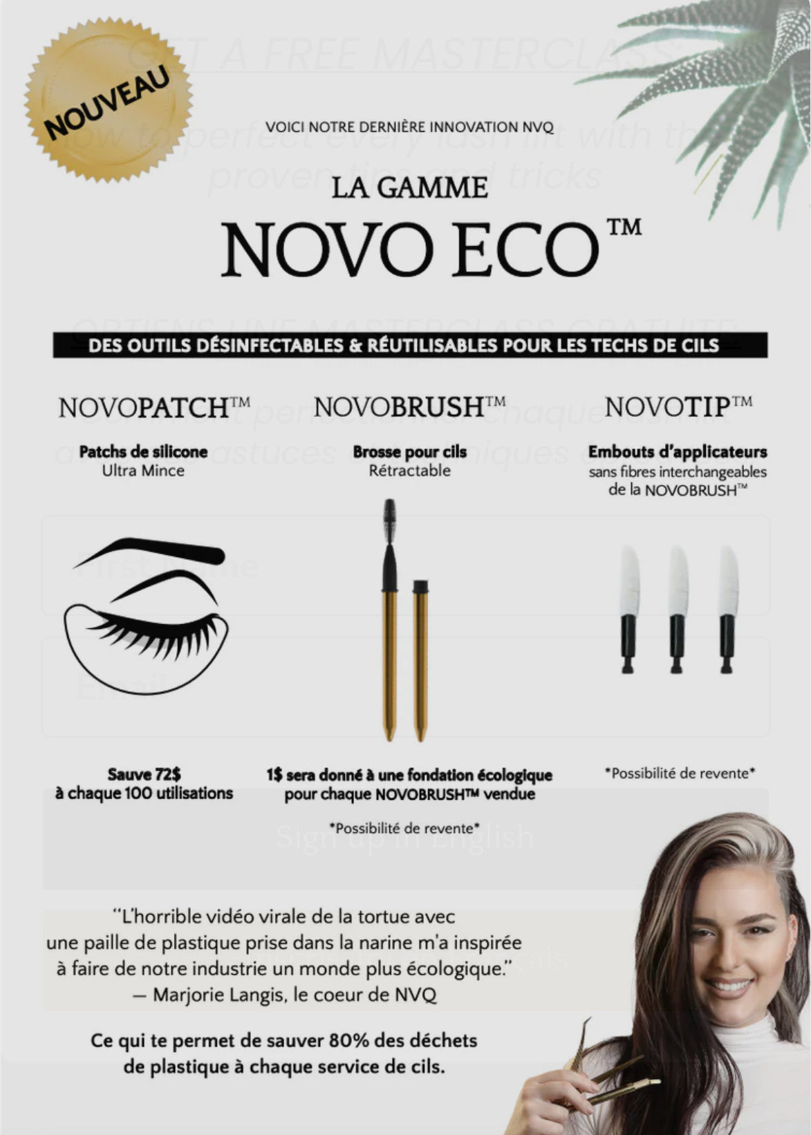 Fiberless NovoTip™ Applicator Tips (100x)