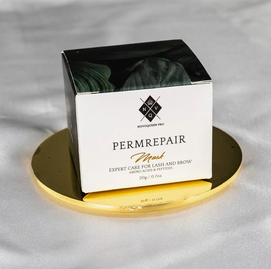 Intensive Perm Repair Mask that follows the lash lift perming step (Step 1.5 – before Fix) 🌿✨