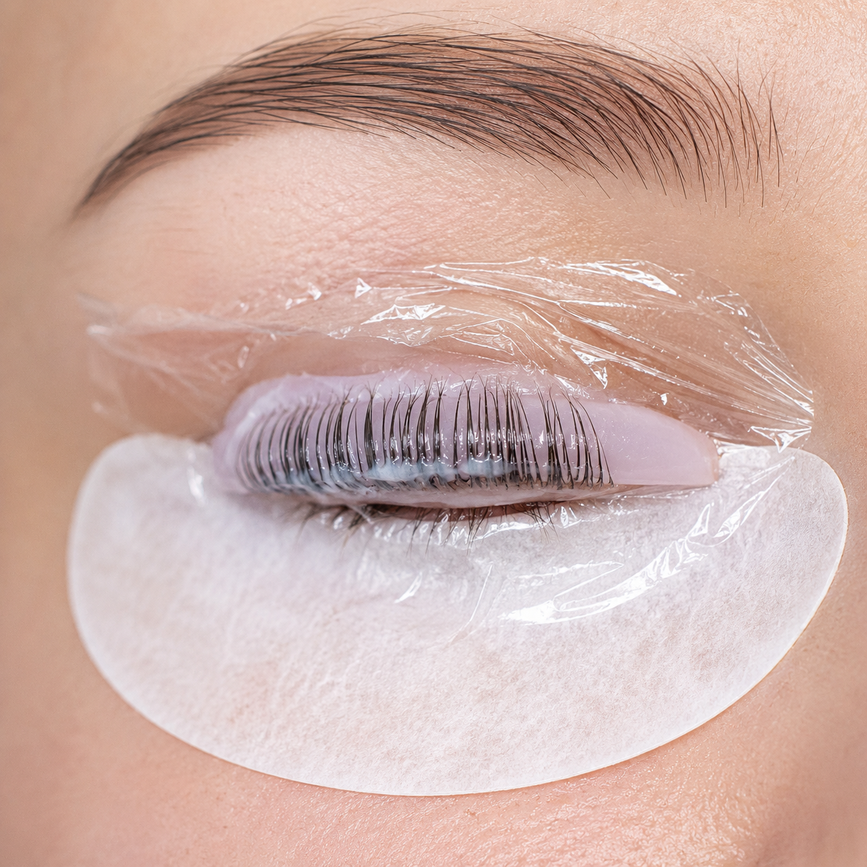 Pellicule (Film) transparente pour lash lift