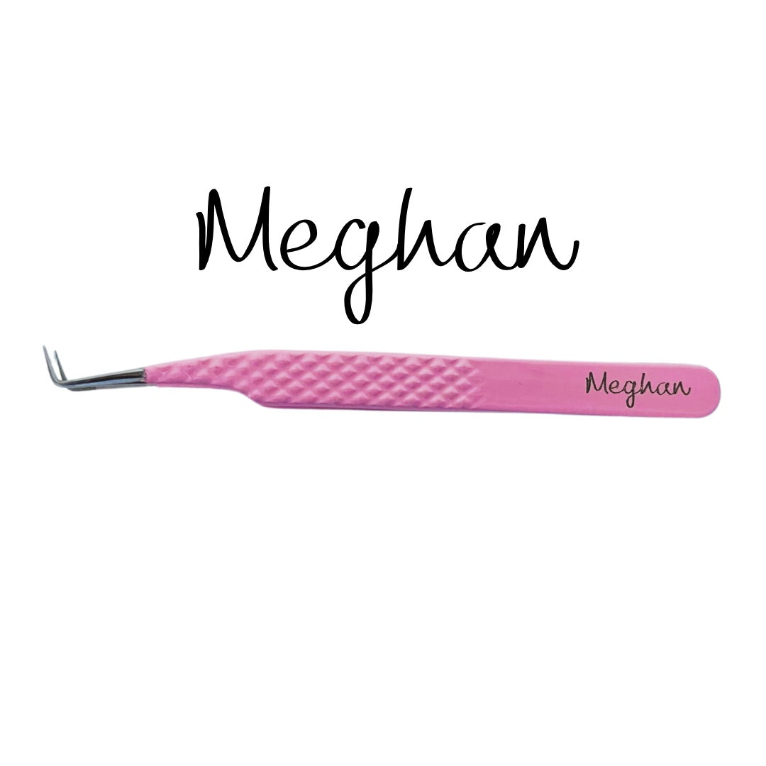 Pince pour extensions de cils Meghan or