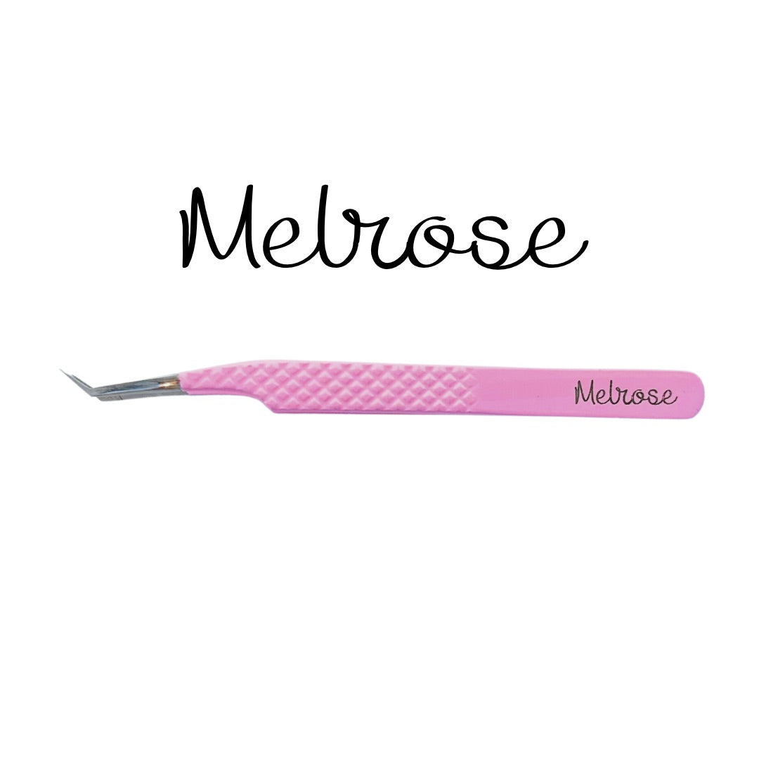 Pince pour extensions de cils Melrose or