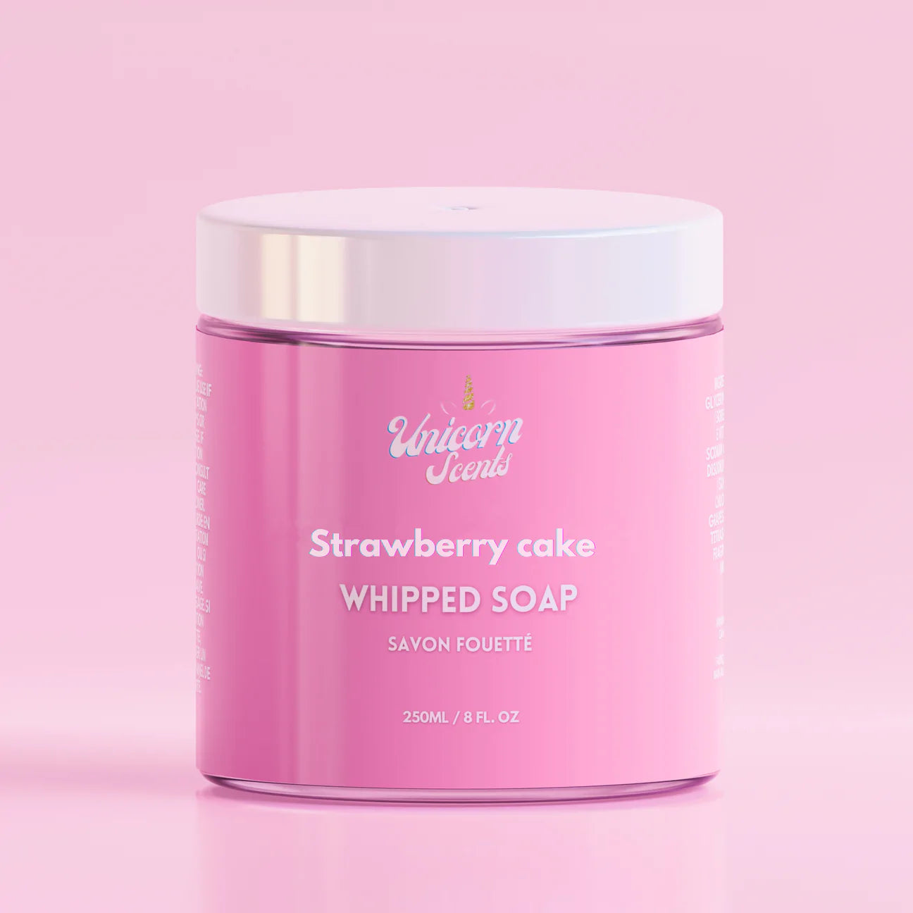 Whipped soap - Strawberry cake